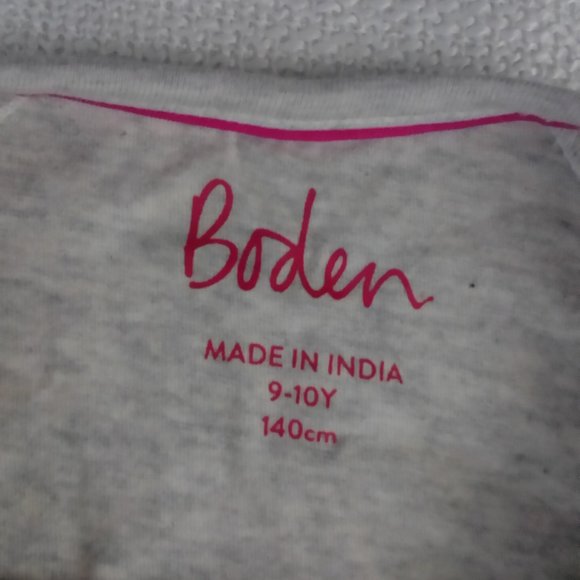 Girls MINI BODEN Sequin Long Sleeve Tee - Picture 3 of 5